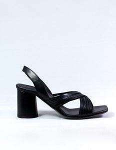 Ernesto Dolani Black Straps Sandal