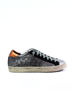 Load image into Gallery viewer, P448 Silver &amp; Print Casual Sneakers | 2224
