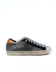 P448 Silver & Print Casual Sneakers | 2224